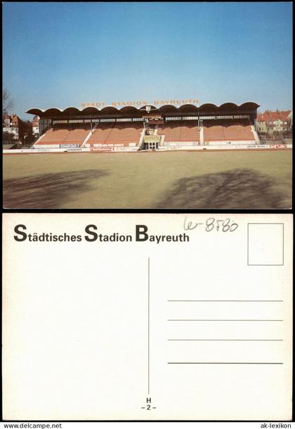 Ansichtskarte Bayreuth Städtisches Stadion Bayreuth 1993