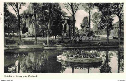 Beckum  Westfalen Partie am Westteich