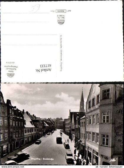417333,Dingolfing Bruckstraße Straßenansicht