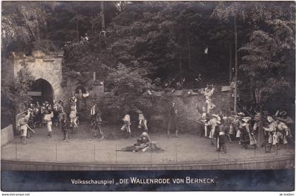Bad Berneck im Fichtelgebirge Volksschauspiel "Die Wallenrode von Berneck" 1914