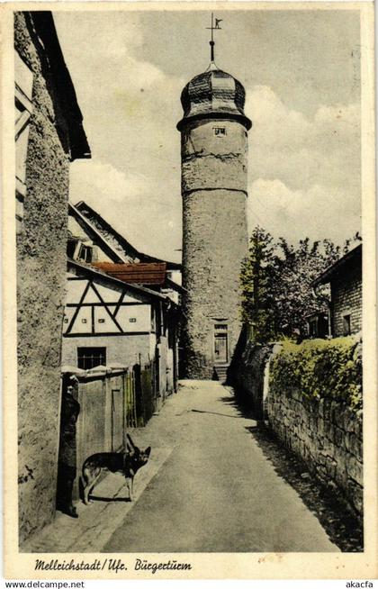 CPA AK Mellrichstadt Ufe Buegectuem GERMANY (920295)