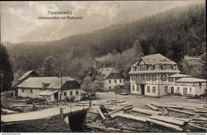 CPA Bad Rodach Oberfranken Bayern, Löhmarmühle, Frankenwald