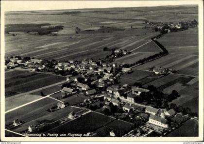 CPA Germering bei München, Fliegeraufnahme