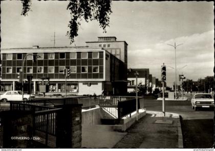 CPA Germering bei München, Gesamtansicht, Verkehr, Straße, Ampel
