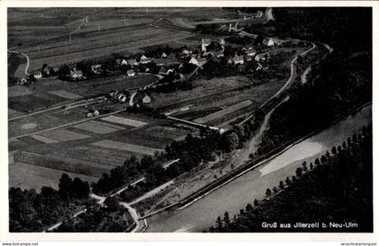 CPA Illerzell Vöhringen in Schwaben, Fliegeraufnahme