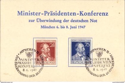 CPA München, Minister-Präsidenten-Konferenz zur Überwindung der deutschen Not 1947