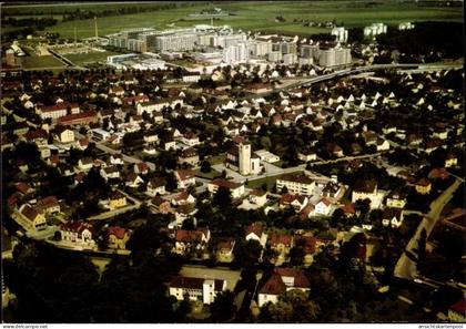 CPA Oberschleißheim Oberbayern, Luftbild