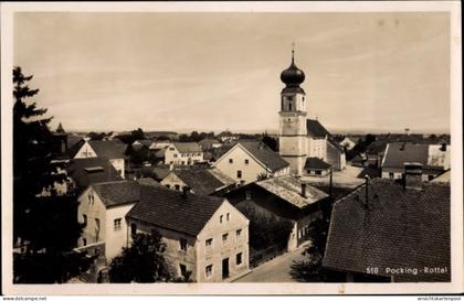 CPA Pocking in Niederbayern, Totalansicht der Ortschaft