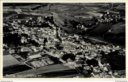 CPA Roding in der Oberpfalz, Fliegeraufnahme