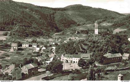 Kreuzberg  932m Rhoen Kloster Bischofsheim Blick zum Kreuzberg Ahrtal