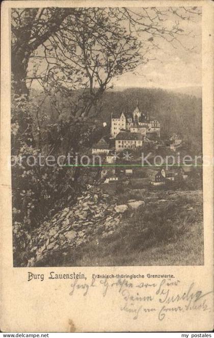 Lauenstein Oberfranken Burg Lauenstein