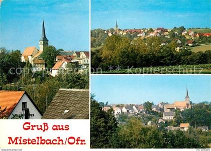Mistelbach Oberfranken Ortsmotive mit Kirche