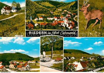 Riedern Unterfranken Breitenau Muehle Panorama Am Bildstock