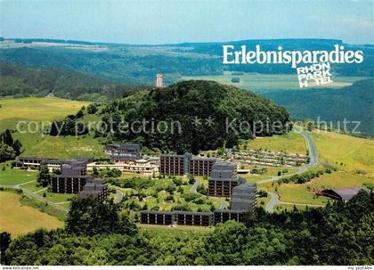 Roth Hausen Rhoen Erlebnisparadies Rhoen Park Hotel Fliegeraufnahme