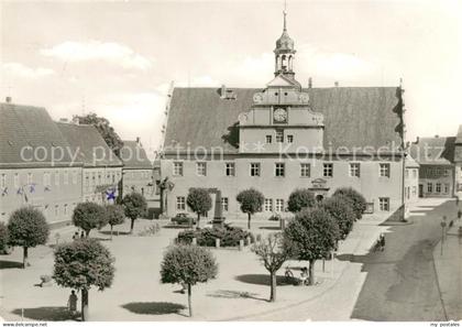 Belgern Elbe Markt Rathaus