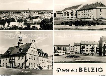 Belzig Bad Goethestrasse Marktplatz Wohnsiedlung