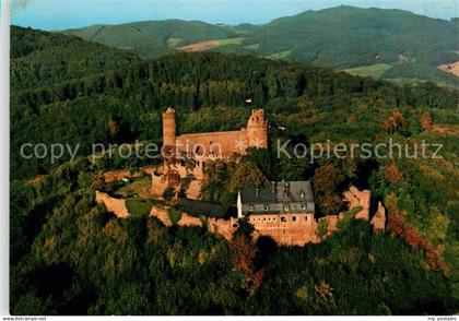 Auerbach Bergstrasse Schloss Auerbach Fliegeraufnahme