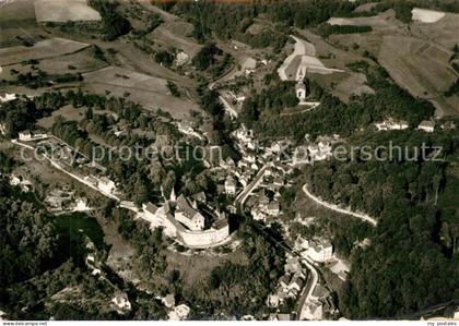 Schoenberg Bensheim Knappschafts-Vorsorgeheim Schloss Schoenberg Fliegeraufnahme