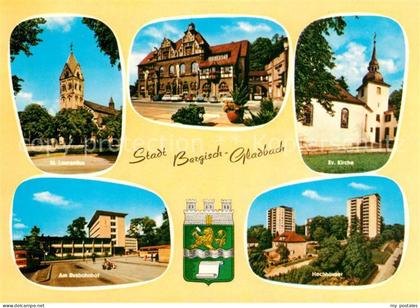 Bergisch Gladbach Evangelische Kirche Busbahnhof Rathaus
