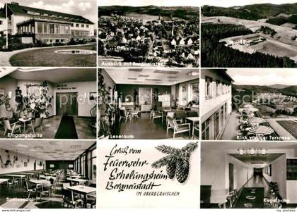 Bergneustadt Feuerwehrerholungsheim Eingangshalle Speisesaal Kegelbahn