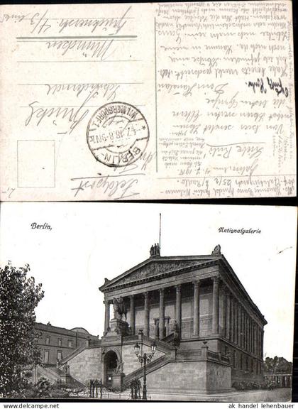 701360 Berlin Nationalgalerie Feldpost Wilmersdorf