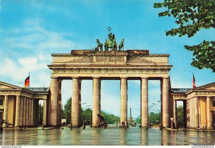 ALLEMAGNE - Berlin - Brandenburger Tor - Porte de Brandebourg - monument - animé - Edit Kruger - Carte Postale