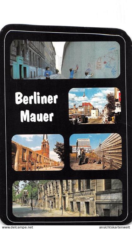 Berlin Berliner Mauer Mehrbildkarte ngl #186.107