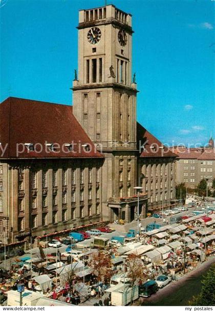 BERLIN  CITY Markt am Rathaus Schoeneberg John F Kennedy Platz