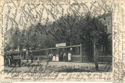 CPA Berlin Lichtenberg Hohenschönhausen, Restaurant an den Kirchhöfen