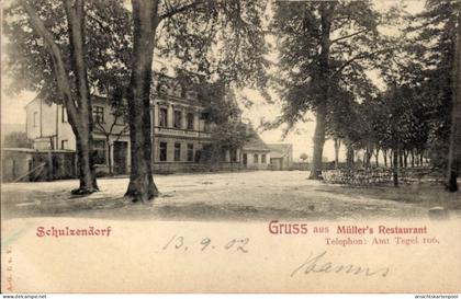 CPA Berlin Reinickendorf Heiligensee Schulzendorf, Müller's Restaurant