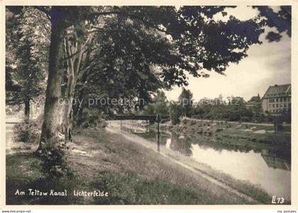 Lichterfelde Berlin Am Teltow Kanal