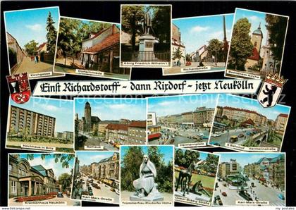 Neukoelln Teilansichten Richardstorff Rirdorf jetzt Neukoelln