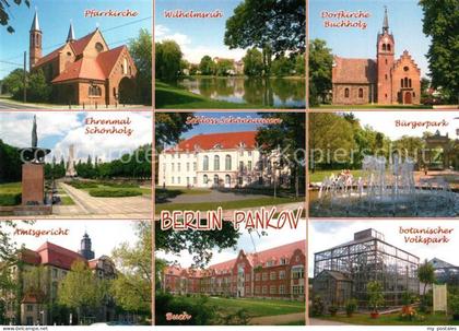 Pankow Pfarrkirche Wilhelmsruh Dorfkirche Buchholz Schloss Schoenhausen Buergerp