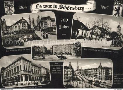 Schoeneberg Berlin 700 Jahre Nollendorfplatz Bayerischer Hof Hauptstrasse Dorfki