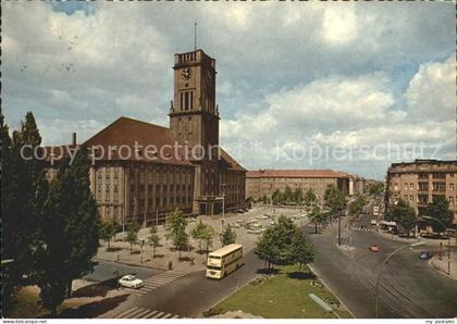 Schoeneberg Berlin Rathaus Doppeldeckerbus