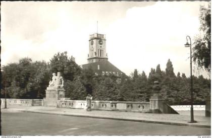 Schoeneberg Berlin Rathaus ungelaufen ca. 1955