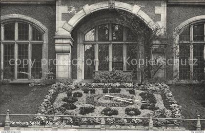 Bernburg Saale Blumenuhr