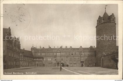 Bernburg Saale Schlosshof
