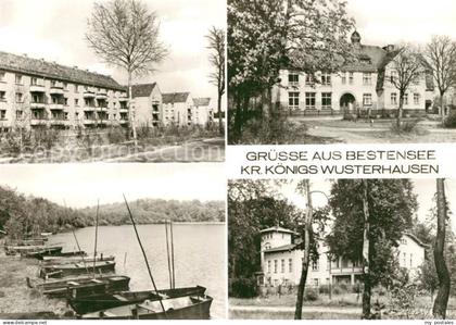 Bestensee Teilansichten Bootsliegeplatz