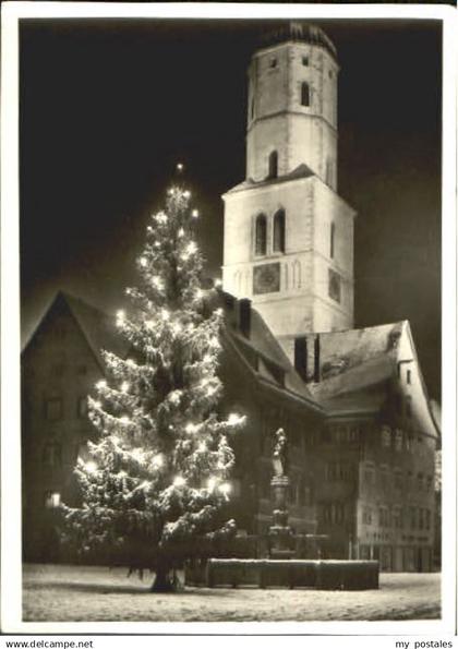 Biberach Riss Biberach Marktplatz x 1961