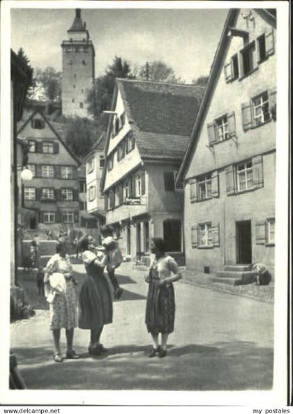Biberach Riss Biberach Turm ungelaufen ca. 1920