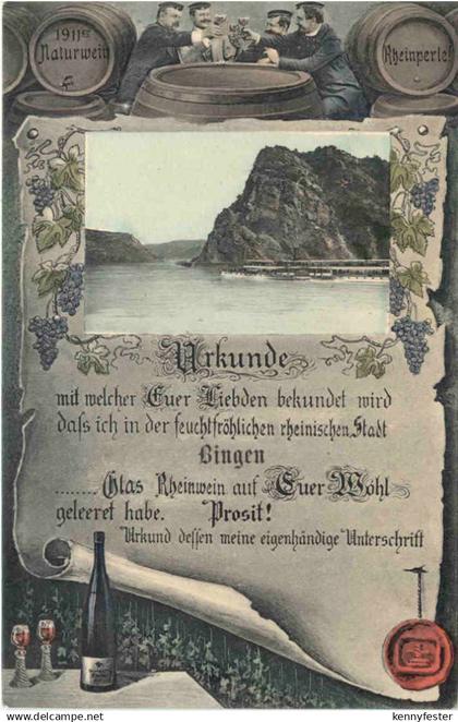 Bingen - Urkunde