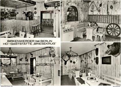 Birkenwerder bei Berlin, Ho-Gaststätte Briesekrug, div. Bilder