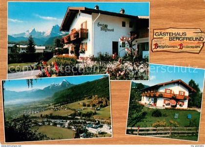 Bischofswiesen Gaestehaus Bergfreund Panorama