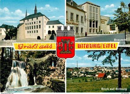 Bitburg Eifel Rheinland-Pfalz Brauer Albachgrotte Rathaus