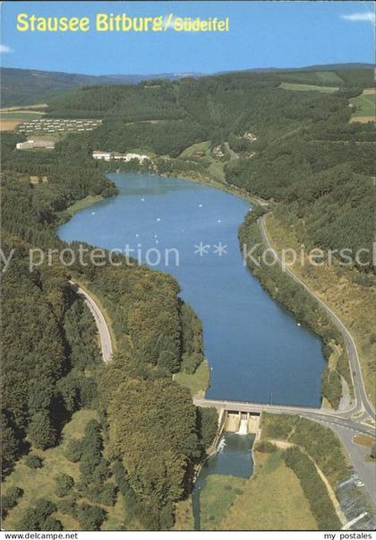 Bitburg Eifel Rheinland-Pfalz Stausee Suedeifel