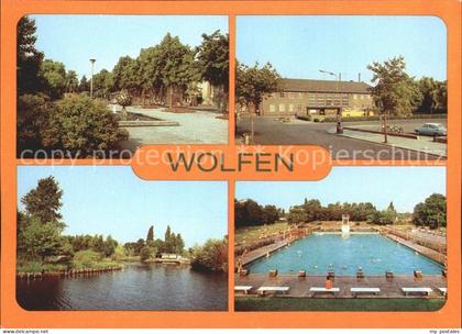 Wolfen Bitterfeld Bahnhof Schwimmbad