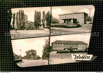 Wolfen Bitterfeld  Theater der Werktaetigen Leipziger Strasse Bahnhof Filmtheate