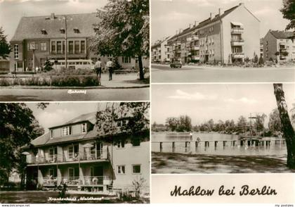Mahlow Blankenfelde-Mahlow Bahnhof Krankenhaus Waldhaus Ortspartie