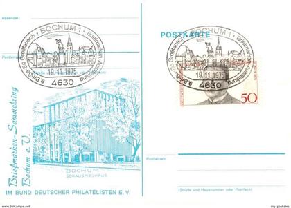BOCHUM  CITY Briefmarken Sammelring Bochum